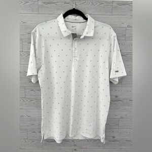 Nike Golf Dri-Fit Player Club Print
Mens Polo Shirt Size Small